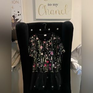 Sheer Floral top